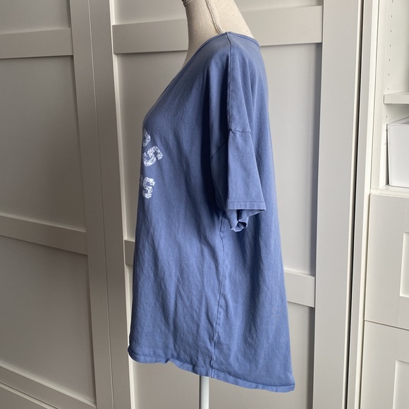 Aerie - Offline Tee in Blue "Run Laps, Take Naps" - Picture 4 of 8